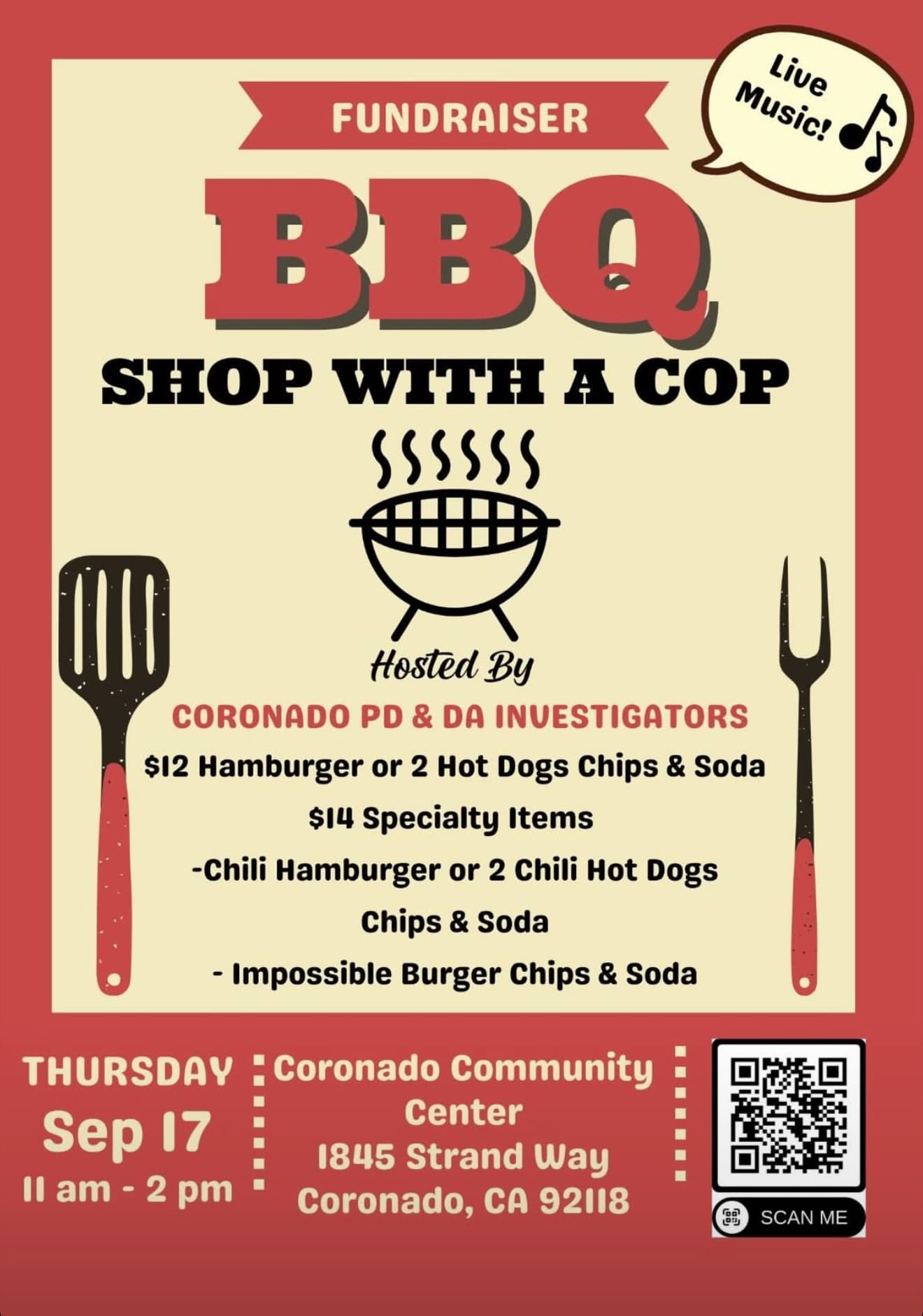 BBQ Shop with a Cop